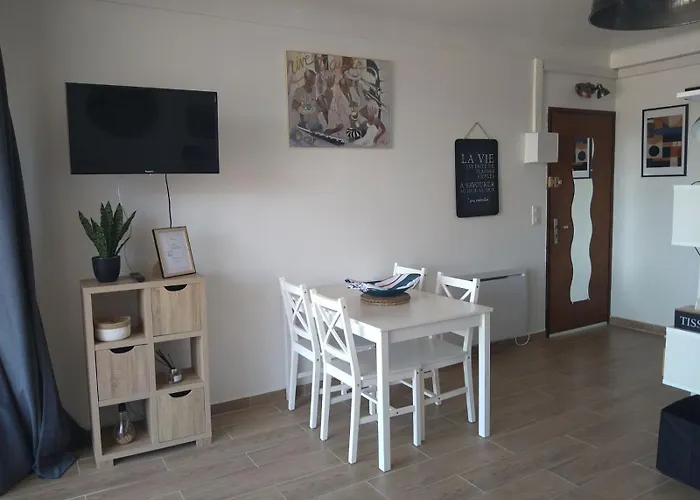 Grand Studio Avec Vue Sur La Mer Et Parking